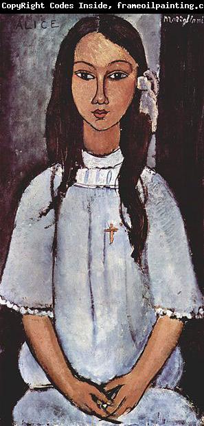 Amedeo Modigliani Alice